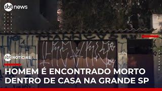 Polícia investiga morte em Santo André (SP); amigo da vítima é principal suspeito | #SBTNotícias
