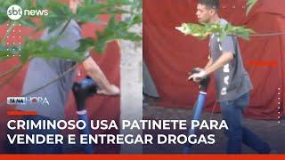 “Cracknete”: Traficante usa patinete elétrico para vender drogas em Brasília | #TanaHora