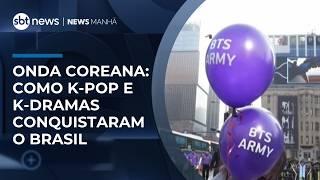 Onda coreana conquista o Brasil: o que está por trás do K-pop e dos k-dramas | #NewsManhã