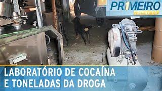 Chácara esconde laboratório de cocaína e quase 2 toneladas da droga | Primeiro Impacto (04/07/24)