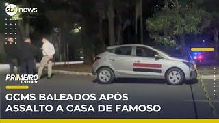 GCMs são baleados após quadrilha invadir casa de famoso em SP | Primeiro Impacto (03/06/25)