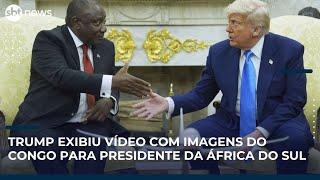 Trump usa imagens do Congo para acusar África do Sul de "genocídio branco", diz agência | Mapa Mundi