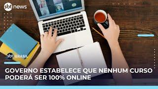 Governo federal publica nova portaria com regras sobre educação a distância | SBT Brasil (20/05/25)