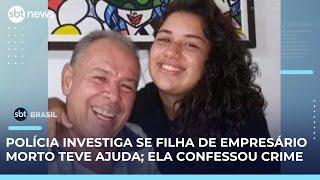 Morte de empresário no Recife: filha confessa crime para ficar com herança | #SBTBrasil 