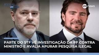 Relatório da PF sobre Toffoli gera reação no STF e pode virar investigação |#JornaldoSBTNews