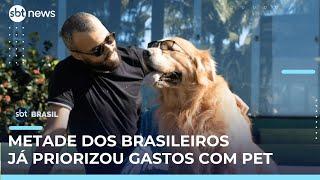 Pesquisa mostra que pets já são prioridade nos gastos das famílias brasileira  | #SBTBrasil