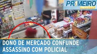 Bandido com colete à prova de balas confunde dono e mata rapaz | Primeiro Impacto (07/08/24)