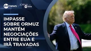 Impasse entre EUA e Irã contrasta com avanço entre Israel e Líbano | #JornaldoSBTNews