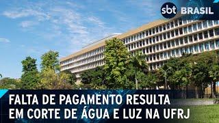 UFRJ fica sem luz e água por falta de pagamento | SBT Brasil (13/11/24)