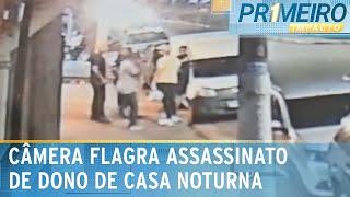 Câmera flagra assassinato de dono de casa noturna em Osasco (SP) | Primeiro Impacto (24/01/25)