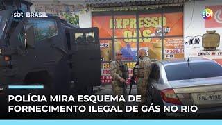 Operação desmonta esquema de fornecimento ilegal de gás ligado a facção no Rio  | #SBTBrasil