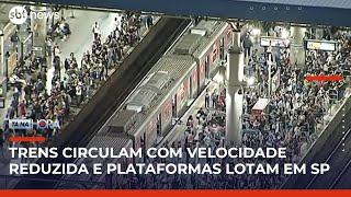 Falha na Linha 7-Rubi reduz circulação de trens nesta segunda | Tá na Hora (28/04/25)