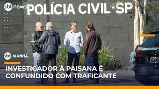 Investigador à paisana morto por policial da ROTA é enterrado | #SBTManhã