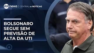 Internado há uma semana, Bolsonaro segue sem previsão de alta da UTI | #CentraldeNotícias