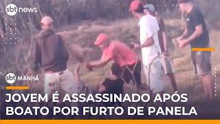 Jovem é morto após boato de furto de panela em Mogi das Cruzes (SP) | #SBTManhã