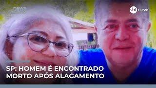 Idoso desaparecido é encontrado morto após enchente em São Paulo | #NewsSabado