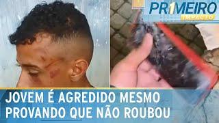Jovem é agredido por seguranças após ser acusado injustamente de furto | Primeiro Impacto (22/04/25)