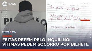 Mãe e filha mantidas em cárcere no PR jogaram bilhetes com pedido de socorro pela sacada | #TanaHora