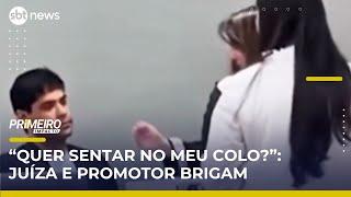 Juíza e promotor discutem por cadeira e julgamento é suspenso | Primeiro Impacto (20/05/26)