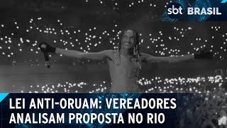 Lei anti-Oruam começa a tramitar na Câmara Municipal do Rio de Janeiro | SBT Brasil (19/02/25)