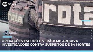 MP de São Paulo arquiva inquéritos contra oficiais investigados por 84 mortes | #SBTBrasil 