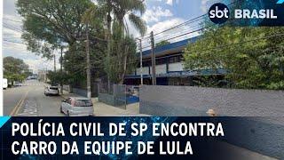 Veículo da equipe de Lula é encontrado a 700 metros do local do crime | SBT Brasil (04/10/24)