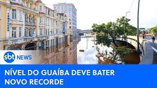 ▶️ SBT News na TV | Nível do rio Guaíba deve bater novo recorde no Rio Grande do Sul