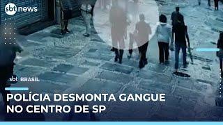 Polícia desarticula “Gangue do Gogó” que agia com violência no centro de SP | #SBTBrasil 