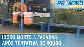 Idoso é morto a facadas perto do aeroporto de Guarulhos (SP) | Primeiro Impacto (20/01/25)