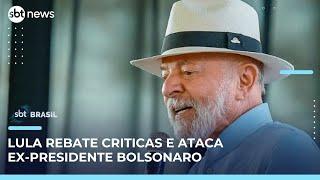 Lula chama Bolsonaro de covarde: “Vocês viram a desfaçatez dele no depoimento” | #SBTBrasil