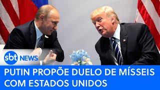 ▶️ Mapa Mundi 🌎 | Putin propõe duelo de mísseis com EUA | Queda de Assad na Síria | Plágio de Adele?