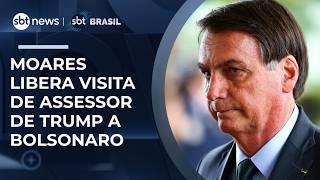 Moraes autoriza visita de assessor de Trump a Bolsonaro na Papudinha 