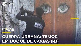RJ: Tiroteio assusta moradores durante operação policial em Duque de Caxias | #PrimeiroImpacto