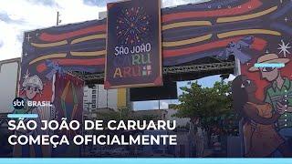Começa a temporada de festas de São João em Caruaru (PE) | SBT Brasil (31/05/25)