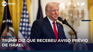 Trump convoca reunião de gabinete em meio a ataque de Israel ao Irã | #MapaMundi