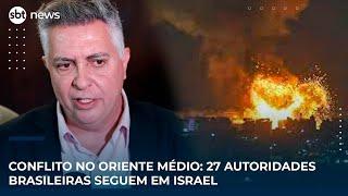 Conflito no Oriente Médio: 27 autoridades brasileiras seguem em Israel