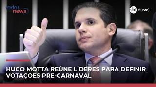Hugo Motta reúne líderes para definir prioridades de votações antes do carnaval 