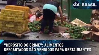 Alimentos descartados são recolhidos do lixo e vendidos no Ceagesp | SBT Brasil (11/03/25)