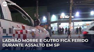Farmácias são alvos de assalto na zona leste de SP | #SBTNews (08/05/25)