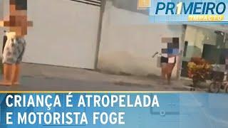 Menino de 4 anos é atropelado na porta de casa enquanto brincava | Primeiro Impacto (05/02/25)