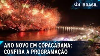 Com Caetano Veloso e Anitta, Copacabana se prepara para festa de réveillon | SBT Brasil (30/12/24)