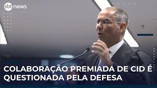"Acordo de colaboração premiada de Cid tem vícios", diz advogado de Braga Netto | #SBTNews