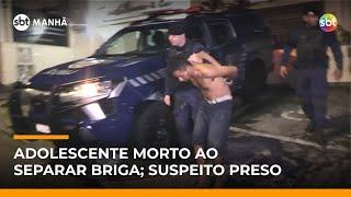 Adolescente de 14 anos é morto ao tentar separar briga de casal na Grande SP | #SBTManhã
