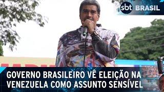 Itamaraty não deve se pronunciar publicamente sobre fala de Maduro | SBT Brasil (18/07/24)