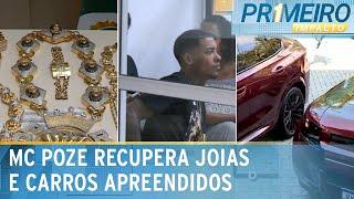 MC Poze do Rodo recupera carros de luxo apreendidos em operação | Primeiro Impacto (18/04/25)