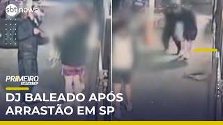DJ é baleado após arrastão de criminosos em área de alto padrão em SP | #PrimeiroImpacto