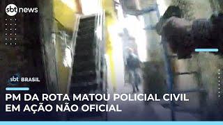 SP: Operação da Rota que matou policial civil não tinha ordem de serviço | #SBTBrasil