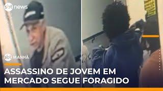 Segurança que matou jovem em mercado de Santo André (SP) segue foragido | #SBTManhã