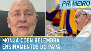 Monja Coen fala de ensinamentos do Papa Francisco | Primeiro Impacto (21/04/25)