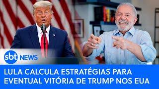 Lula calcula estratégias para eventual vitória de Trump nos EUA